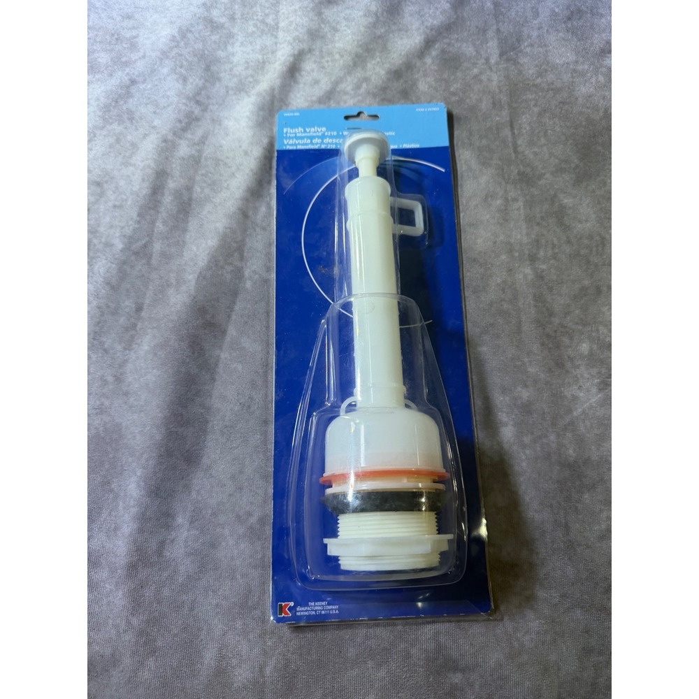 Plumb Pak Flush Valve for Mansfield 210 and 211 White Plastic Keeney K835-85
